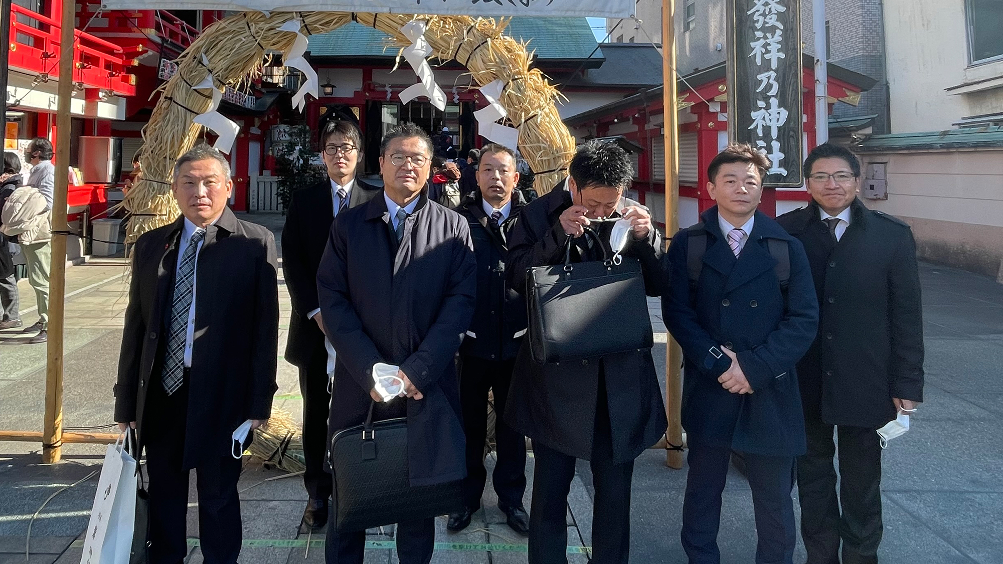 写真：2022年安全祈願