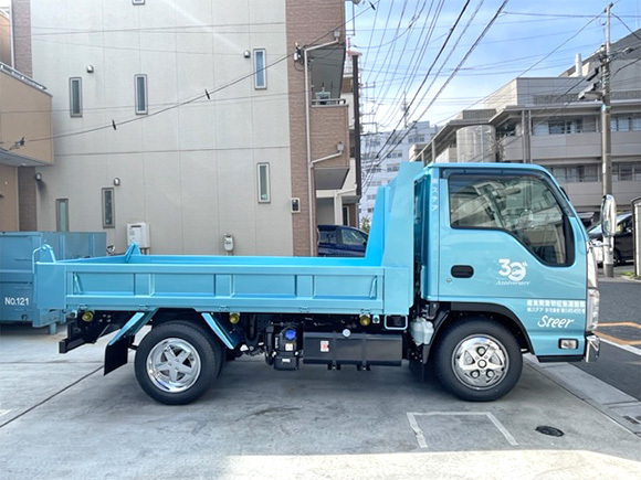 2tダンプ車を先日納車していただきました。