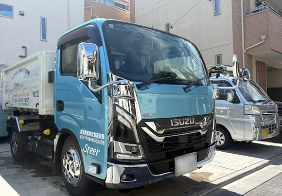 2tコンテナ車