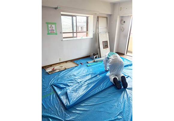 アスベスト工事