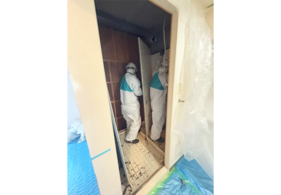 アスベスト工事